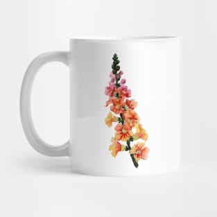 Hand Painted Flower Mug